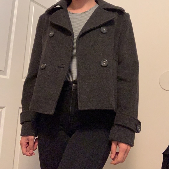 Express Jackets & Blazers - Cashmere wool blend double breasted coat sizeM